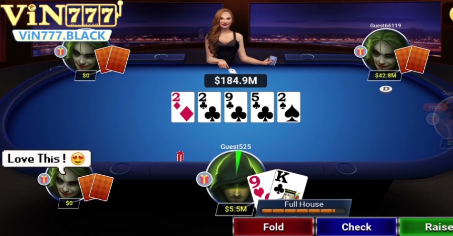 Poker thuộc top các loại bài trong casino hấp dẫn và uy tín 